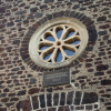 Synagoge Polch: Rosette über dem Eingang